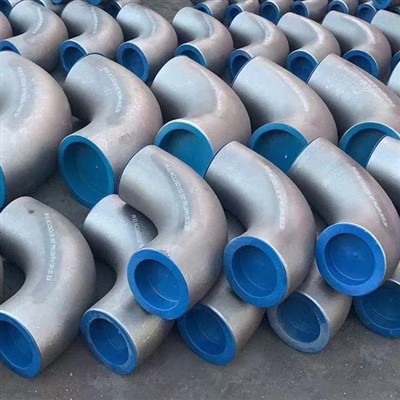 ASTM A234 WPB Especificació de colze d'acer al carboni sense costures de radi llarg de 45 graus